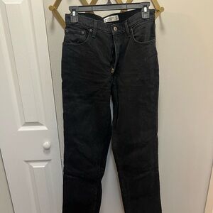 Abercrombie & Fitch Black High-Rise Jeans